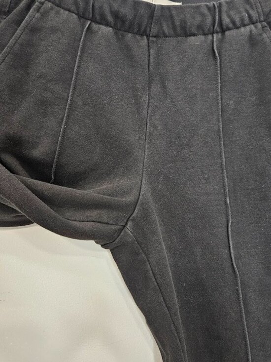 Everlane Black Tapered Leg Pants Dream Slim High Waisted Trousers Office Small - Picture 8 of 12